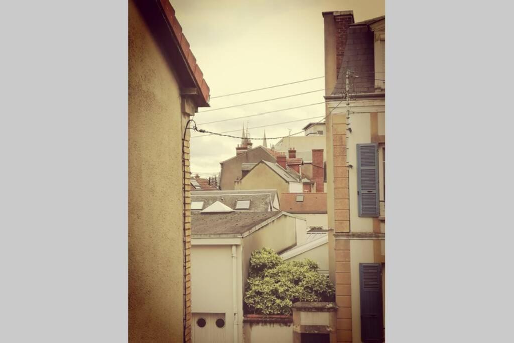 Les Etapes Chartraines Parking Wifi Jaccuzi Apartment ชาร์ตร ภายนอก รูปภาพ